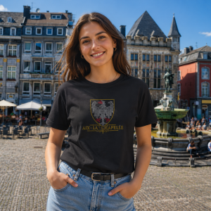 Aix - La - Chapelle T-Shirt Schwarz für Damen