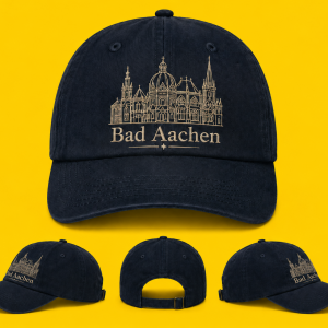 Bad Aachen Cap – Navy Washed Edition