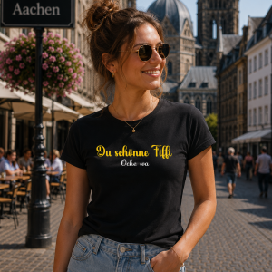 Damen T-Shirt „Du schönne Fiffi“