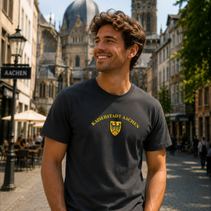Kaiserstadt T-Shirt Schwarz f&uuml;r Herren