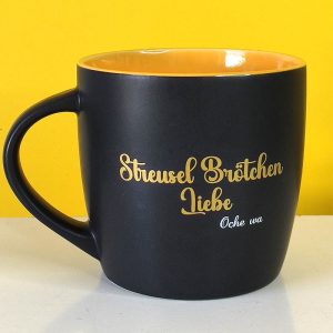 Streusel Brötchen Liebe Tasse